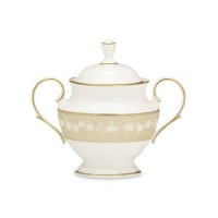 Lenox Bellina Gold Sugar W/Lid Lenox Bellina Gold Sugar W/Lid