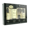 Starter Kit - Unscented: Pre Shave Oil + Shaving Cream + Brush + After Shave Balm 4pcs