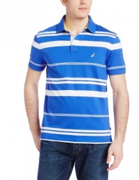 Nautica Men's Mercerized Stripe Polo Nautica Men's Mercerized Stripe Polo