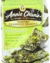 Annie Chun's Seaweed Snacks, Roasted Wasabi, 0.35-Ounce Packages (Pack of 12)