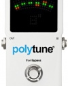 TC Electronic Guitar Tuner 966120001 Polytune 2 Guitar Pedal Tuner