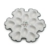 Pfaltzgraff Winterberry Snowflake Egg Plate