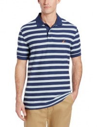 Nautica Men's Micro Stripe Polo Shirt Nautica Men's Micro Stripe Polo Shirt