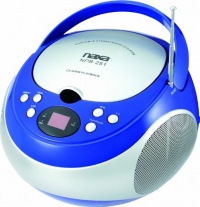 NAXA Electronics NPB-251BU Portable CD Player with AM/FM Stereo Radio NAXA Electronics NPB-251BU Portable CD Player with AM/FM Stereo Radio