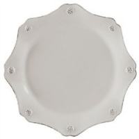 Juliska Berry & Thread Scallop Dessert Plate, Whitewash Juliska Berry & Thread Scallop Dessert Plate, Whitewash
