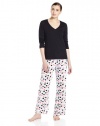 Intimo Women's Printed Pajama Set