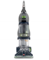 There's no surface too tough, no dirt too great for this Hoover all-floor steam vacuum. Heated steam cleaning action is helped along by six rotating SpinScrub brushes, automatic detergent mixing and a smart, highly effective carpet cleaning system. One-year warranty. Model F7425-900. There's no surface too tough, no dirt too great for this Hoover all-floor steam vacuum. Heated steam cleaning action is helped along by six rotating SpinScrub brushes, automatic detergent mixing and a smart, highly effective carpet cleaning system. One-year warranty. Model F7425-900.