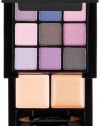 NYX Purple Smokey Look Kit, 9 eye shadows/ 2 lip colors, applicator/ mirror