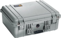 Pelican 1550 Case with Foam for Camera (Silver)