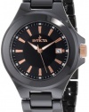 Invicta Men's 12550 Ceramics Black Dial Black Ceramic Watch