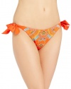 Nanette Lepore Women's Mayan Riviera Vamp Tie Side Bikini Bottom