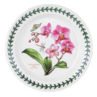 Portmeirion Exotic Botanic Garden Bread and Butter Plate with Orchid Motif Portmeirion Exotic Botanic Garden Bread and Butter Plate with Orchid Motif