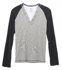 Bar III Men's Dubs Long Sleeve T-Shirt Bar III Men's Dubs Long Sleeve T-Shirt
