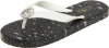 KORS Michael Kors Kids Cheer Flip-Flop (Toddler/Little Kid/Big Kid),Black Speckle,2 Little Kid