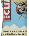 Clif Bar Energy Bar, White Chocolate Macadamia Nut, 2.4-Ounce Bars, 12 Count