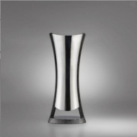 Nambe Anvil Vase, 10-Inch High by 2-1/2-Inch Length by 4-1/2-Inch Width Nambe Anvil Vase, 10-Inch High by 2-1/2-Inch Length by 4-1/2-Inch Width