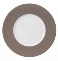 Seychelles Taupe Presentation Plate 12.6 by Philippe Deshoulieres Seychelles Taupe Presentation Plate 12.6 by Philippe Deshoulieres