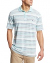 Nautica Men's Big-Tall Stripe Oxford Polo Shirt