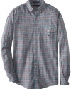 Nautica Men's Big-Tall Small Plaid Shirt