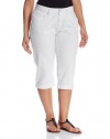 Lucky Brand Women's Plus-Size Ginger Denim Capri Pant In Lenoir