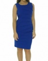 Calvin Klein Women's Sleeveless Starburst Sheath Dress