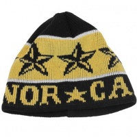 Nor Cal Slapshot Black/Gold Knit Beanie Nor Cal Slapshot Black/Gold Knit Beanie