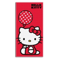 Sanrio Hello Kitty Balloon Beach Towel Sanrio Hello Kitty Balloon Beach Towel