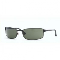 Ray-Ban RB3269 Sunglasses (006) Matte Black/Crystal Green Lens 63mm