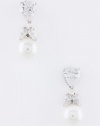 JACOBS & McCARTNEY CRYSTAL PEARL EARRINGS