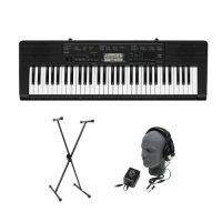 Casio CTK-2300 61-Key Premium Portable Keyboard Package with Headphones, Stand and Power Supply Casio CTK-2300 61-Key Premium Portable Keyboard Package with Headphones, Stand and Power Supply