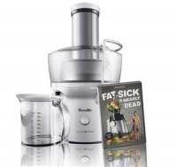 Breville BJE200XL Bundle 700-Watt Compact Juice Fountain with DVD Breville BJE200XL Bundle 700-Watt Compact Juice Fountain with DVD