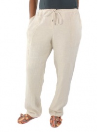 Michael Michael Kors Plus Size, Women's Linen Drawing String Pants Michael Michael Kors Plus Size, Women's Linen Drawing String Pants