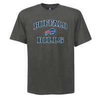 Buffalo Bills Charcoal Heart and Soul II T-Shirt Buffalo Bills Charcoal Heart and Soul II T-Shirt