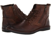 JOHN VARVATOS Men's Barret Side Zip Boot (Mocha 10.0 M) JOHN VARVATOS Men's Barret Side Zip Boot (Mocha 10.0 M)