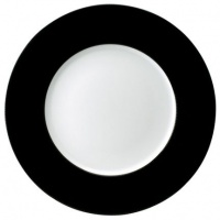 Seychelles Black Presentation Plate 12.6 by Philippe Deshoulieres Seychelles Black Presentation Plate 12.6 by Philippe Deshoulieres