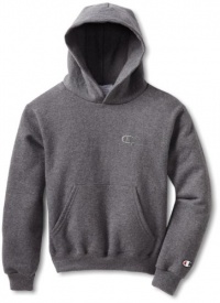 Champion Boys 8-20 Pullover Hoodie, Charcoal Heather, Medium Champion Boys 8-20 Pullover Hoodie, Charcoal Heather, Medium