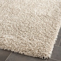 Safavieh Shag Collection SG151-1313 Beige Shag Area Rug, 5-Feet 3-Inch by 7-Feet 6-Inch Safavieh Shag Collection SG151-1313 Beige Shag Area Rug, 5-Feet 3-Inch by 7-Feet 6-Inch