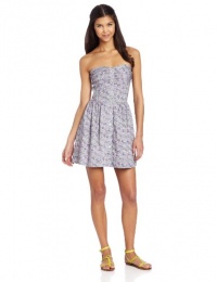 Tommy Girl Juniors Strapless Ditsy Print Dress, Multi Floral, Small Tommy Girl Juniors Strapless Ditsy Print Dress, Multi Floral, Small