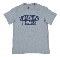 Nike Boys' I Have No Rivals T-Shirt (8-20)-Heather Grey-Youth Small Nike Boys' I Have No Rivals T-Shirt (8-20)-Heather Grey-Youth Small