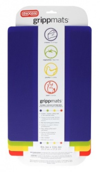 Dexas Heavy Duty Grippmat Cutting Boards, 8 by 11-Inch, Set of 4 Dexas Heavy Duty Grippmat Cutting Boards, 8 by 11-Inch, Set of 4
