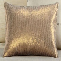 Calvin Klein Home Neutral Double Weave Shimmer Pialette Pillow (12x16) - Gold Calvin Klein Home Neutral Double Weave Shimmer Pialette Pillow (12x16) - Gold