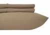 Royal's Solid Taupe 800-Thread-Count 2pc / Pair King Size 20 x 40 Pillowcases 100-Percent Egyptian Cotton, Sateen, Pillow Cases