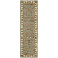 India House IH82 Rectangle Rug, Light Blue, 2.3-Feet by 7.6-Feet India House IH82 Rectangle Rug, Light Blue, 2.3-Feet by 7.6-Feet
