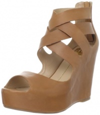 DV by Dolce Vita Women's Jude Wedge Sandal,Cognac Leather,8.5 M US DV by Dolce Vita Women's Jude Wedge Sandal,Cognac Leather,8.5 M US