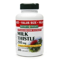 Nature's Bounty Value Size Milk Thistle 250mg, 200 Gelatin Capsules Nature's Bounty Value Size Milk Thistle 250mg, 200 Gelatin Capsules