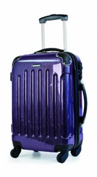 Calvin Klein Luggage Bromley 21 Inch Hardside Spinner, Plum, 21 inch Calvin Klein Luggage Bromley 21 Inch Hardside Spinner, Plum, 21 inch