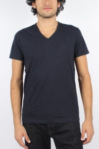 Diesel Men's T-Brisk-RS Regular Slim Fit V-Neck T-Shirt, Navy, Small