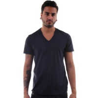 Diesel Men's T-Brisk-RS Regular Slim Fit V-Neck T-Shirt, Navy, Large Diesel Men's T-Brisk-RS Regular Slim Fit V-Neck T-Shirt, Navy, Large
