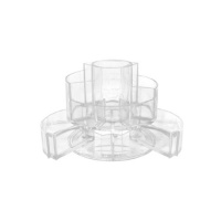 SOHO Expandable Cylinder Vanity Acrylic Organizer SOHO Expandable Cylinder Vanity Acrylic Organizer