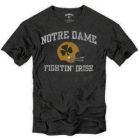 Notre Dame Fighting Irish Charcoal '47 Brand Vintage Mascot Scrum T-Shirt Notre Dame Fighting Irish Charcoal '47 Brand Vintage Mascot Scrum T-Shirt